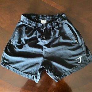Gymshark Men’s Medium Black Running Shorts